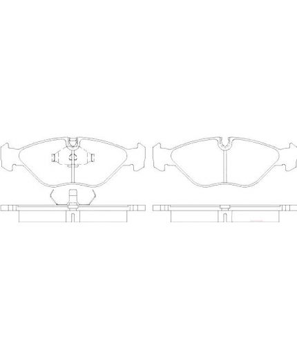 Patron Колодки дисковые передние