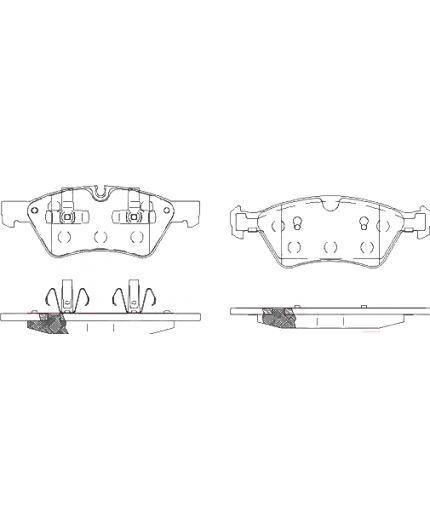 Patron Колодки дисковые передние