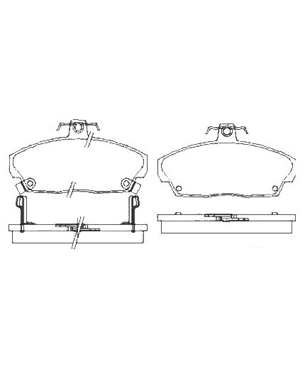 Patron Колодки дисковые