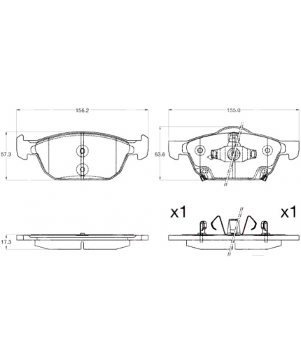 TRW Колодки дисковые Фото 3