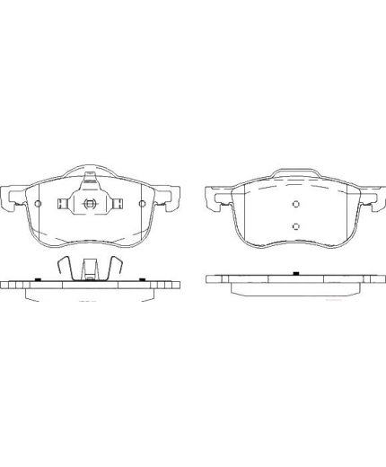 Patron Колодки дисковые передние