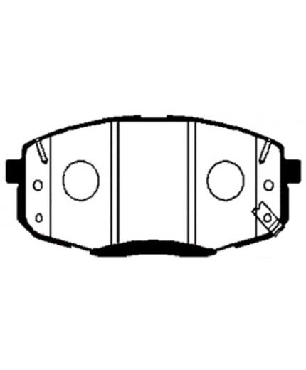 Patron Колодки дисковые передние