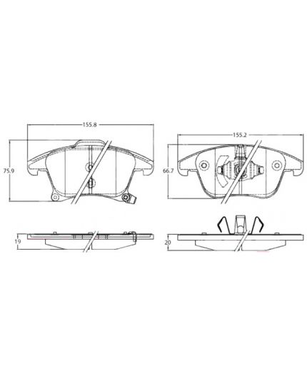 TRW Колодки дисковые Фото 3