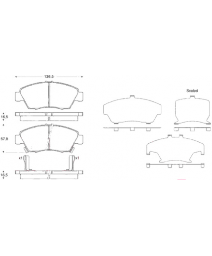TRW Колодки дисковые Фото 2