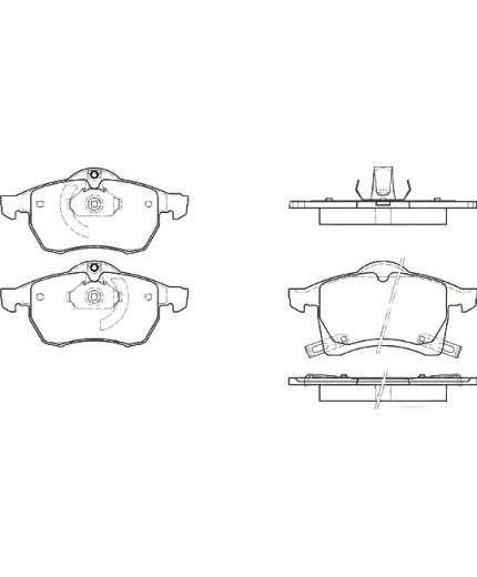TRW Колодки дисковые передние Фото 2