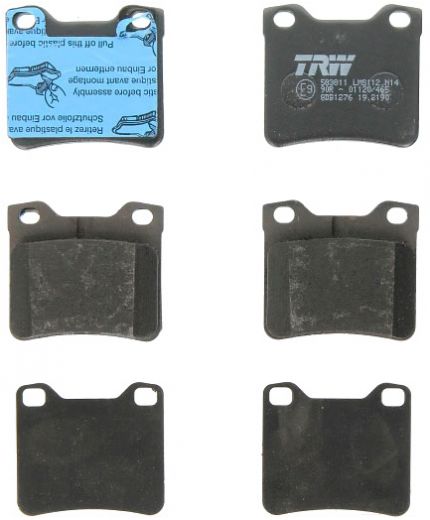 TRW Колодки дисковые задние