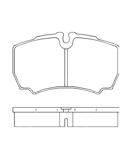Patron Колодки дисковые