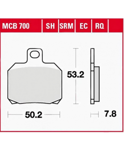 TRW Колодки дисковые передние Фото 2