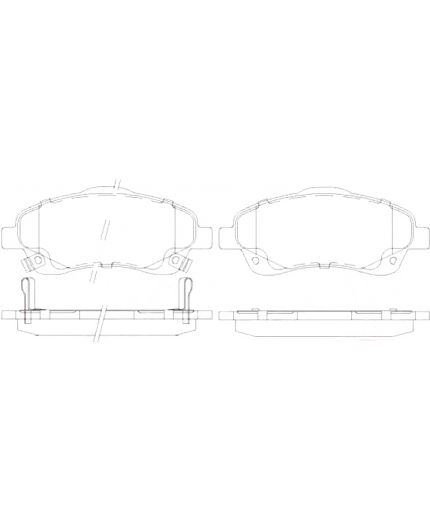 Patron Колодки дисковые