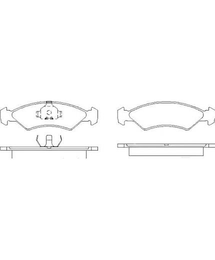 Patron Колодки дисковые передние