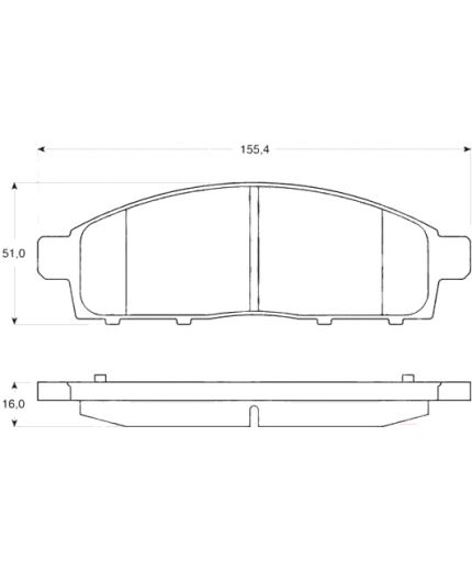 TRW Колодки дисковые передние Фото 3