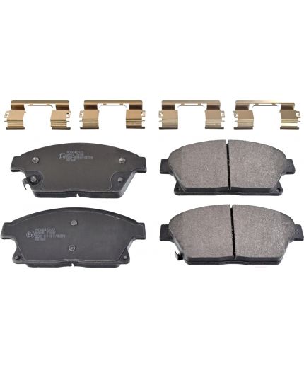 BLUE PRINT Колодки дисковые передние Фото 2