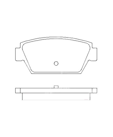 Patron Колодки дисковые задние