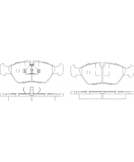 Patron Колодки дисковые передние