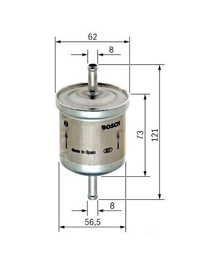 BOSCH Фильтр топливный