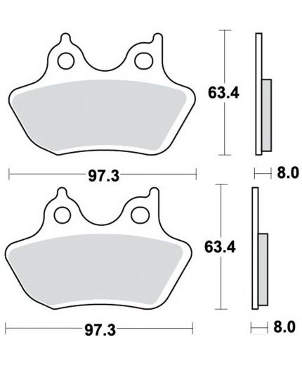 TRW Колодки дисковые передние Фото 2