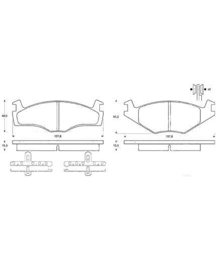 TRW Колодки дисковые Фото 2