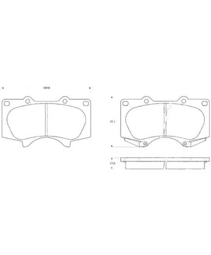 TRW Колодки дисковые передние Фото 2