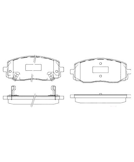 Patron Колодки дисковые передние