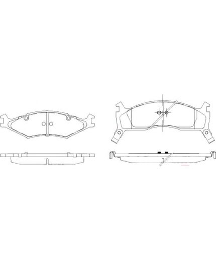 Patron Колодки дисковые передние