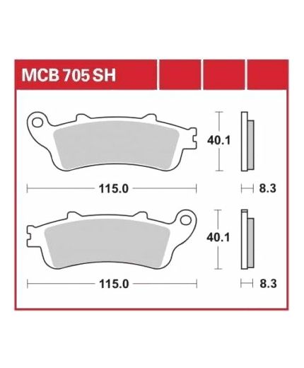 TRW Колодки дисковые задние Фото 2