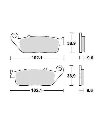 TRW Колодки дисковые