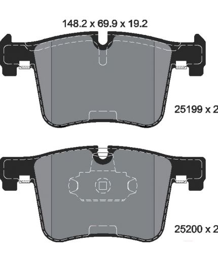 Textar Колодки дисковые