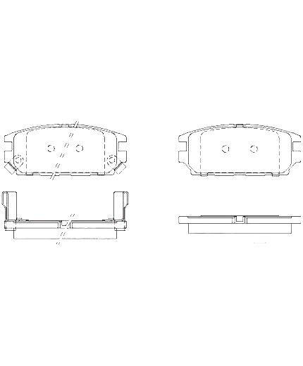 Patron Колодки дисковые
