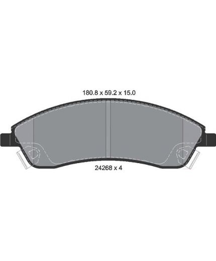 Textar Колодки дисковые