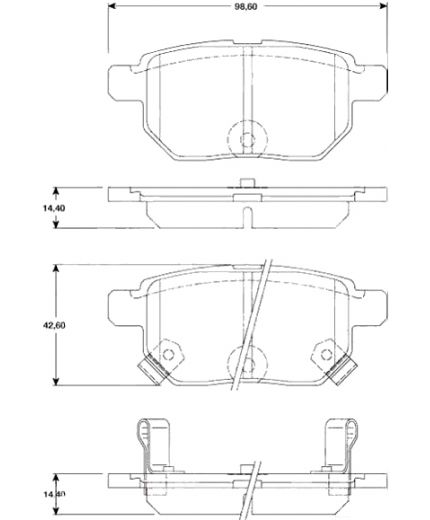 TRW Колодки дисковые задние Фото 4