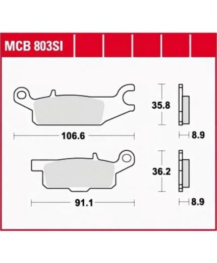 TRW Колодки дисковые Фото 2