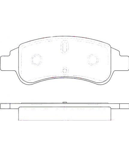 TRW Колодки дисковые передние