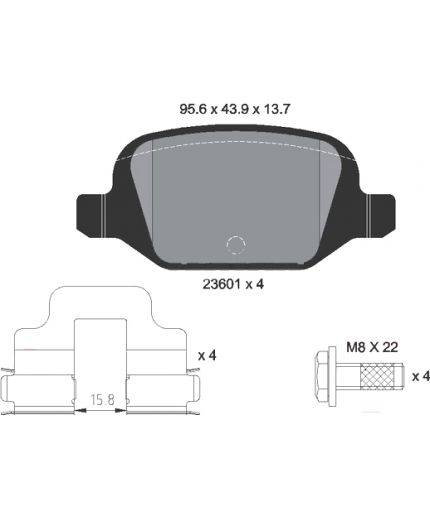 Textar Колодки дисковые Фото 2