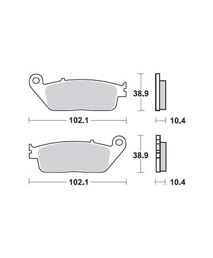 TRW Колодки дисковые передние