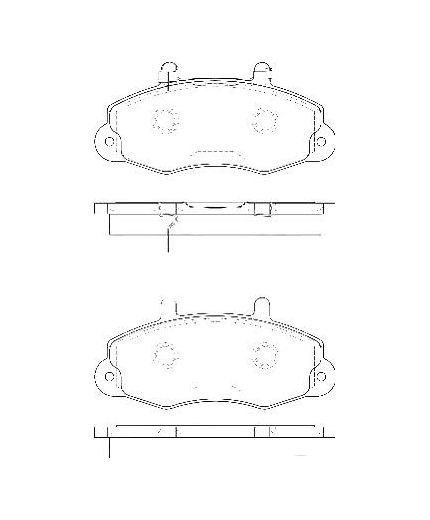 TRW Колодки дисковые передние