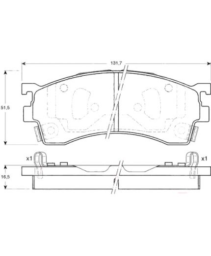 TRW Колодки дисковые Фото 2