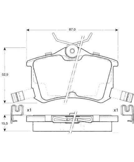 TRW Колодки дисковые Фото 4