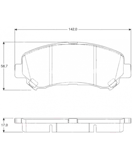 TRW Колодки дисковые передние Фото 3