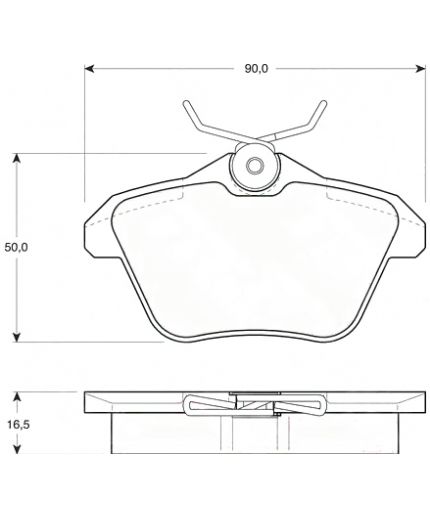 TRW Колодки дисковые задние Фото 2