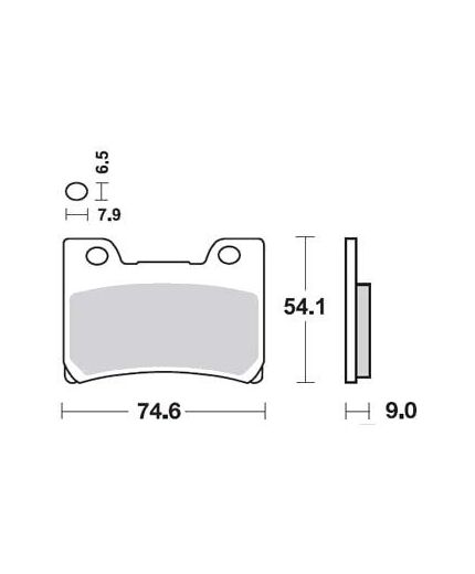 TRW Колодки дисковые передние