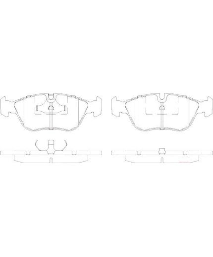 Patron Колодки дисковые передние
