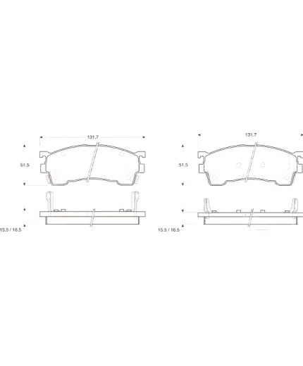 TRW Колодки дисковые передние Фото 2