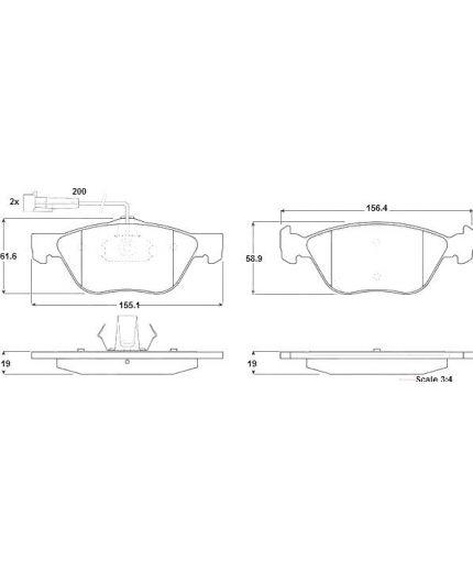 TRW Колодки дисковые Фото 2