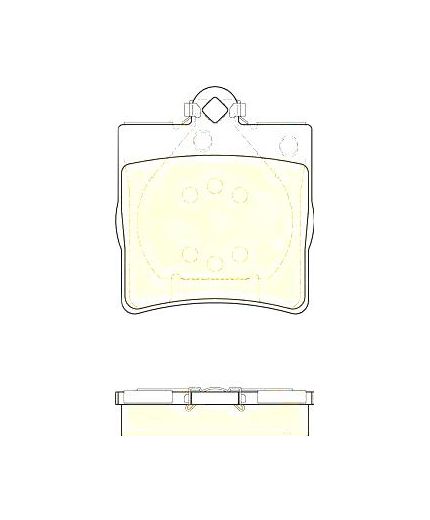 TRW Колодки дисковые задние Фото 3