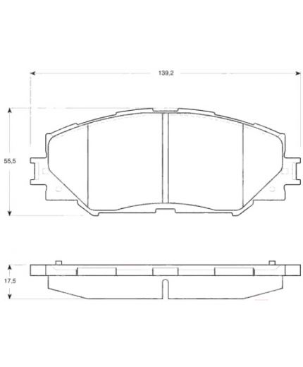 TRW Колодки дисковые передние Фото 4