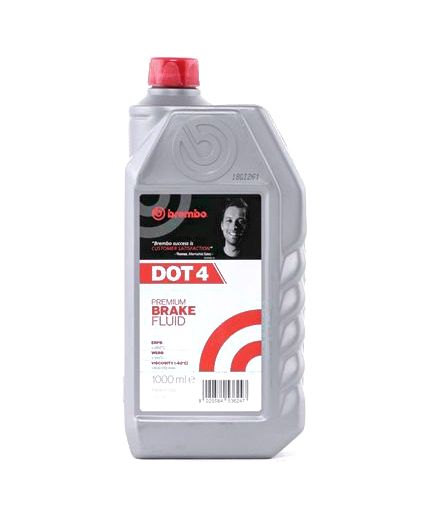 BREMBO Тормозная жидкость DOT 4 1л Фото 2