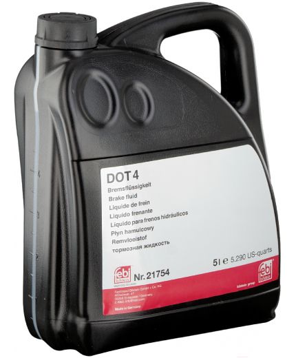 FEBI BILSTEIN Тормозная жидкость Brake Fluid DOT 4 5л