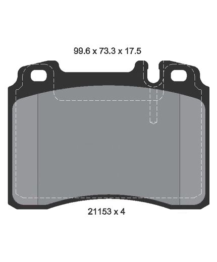 Textar Колодки дисковые