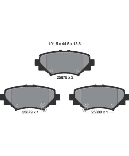 Textar Колодки дисковые Фото 2