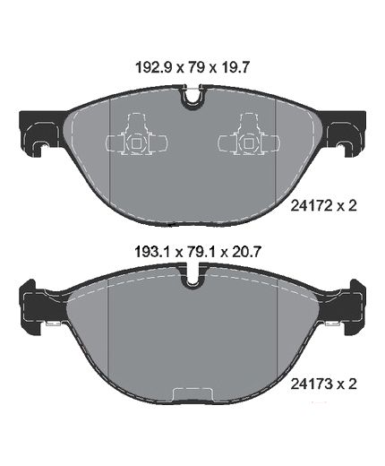Textar Колодки дисковые
